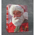 Christmas Printing Paper Gift Bag with Glitter